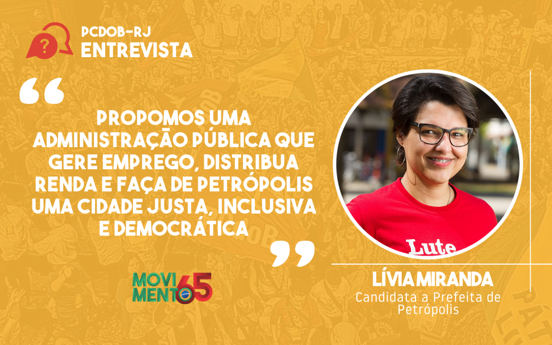 Lívia Miranda: “a Educação é um pilar do nosso programa”