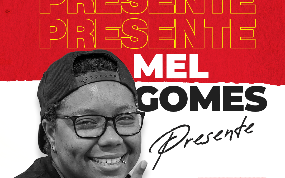 Nota de pesar: falecimento da camarada Mel Gomes