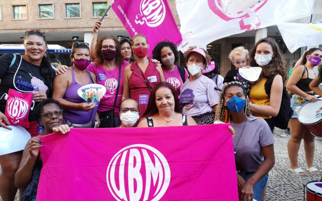 8 de março: Mulheres vão às ruas para dizer Fora Bolsonaro e Fora Cláudio Castro