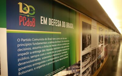 Exposição retrata história dos 100 anos de lutas do PCdoB