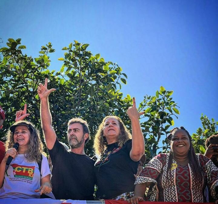 1º de maio: Trabalhadores e trabalhadoras vão às ruas para gritar Fora Bolsonaro