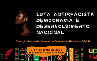 Seminário do PCdoB debate antirracismo, democracia e desenvolvimento