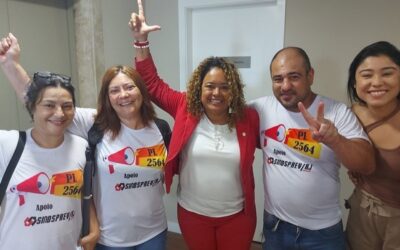 Com protagonismo de Rejane, Enfermagem pressiona parlamentares pela aprovação do PL 2564/20