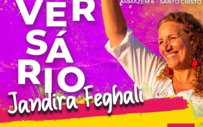 20 de maio: aniversário e lançamento da pré-candidatura de Jandira Feghali