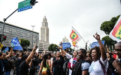Enfermagem do Rio de Janeiro faz protesto para exigir o piso salarial