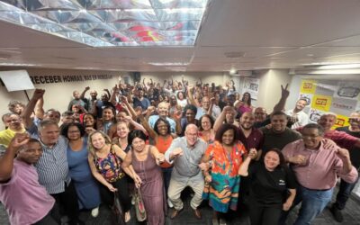 Líderes sindicais comemoram retorno de Roberto Monteiro ao PCdoB