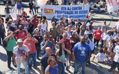 Água não é mercadoria: PCdoB participa de ato contra a privatização da água