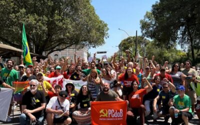 PCdoB participa das manifestações em Campos, Petrópolis e Volta Redonda